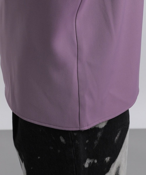 HARE(ハレ)の「トロミシャツSS(HARE)(シャツ/ブラウス・メンズ・ブラック/オフホワイト/ブルー/ライトグリーン/パープル/グリーン/ブラウン系その他・SMALL/MEDIUM)」の9枚目の写真