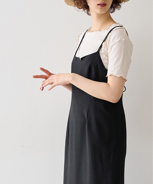 FREE'S MART（フリーズマート）の「◆配色メローシャーリングカットソー（Tシャツ/カットソー・レディース・ホワイト/ブラック/オレンジ・FREE）」の22枚目の写真