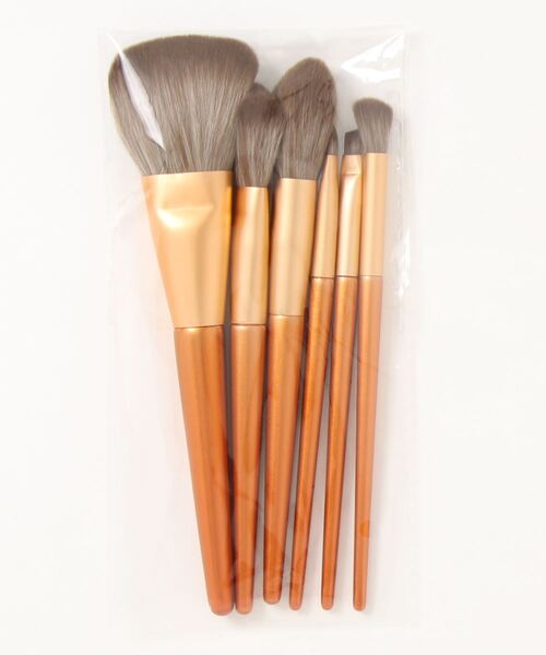 熊野筆 【liv様専用】メイクブラシセット 6本セット 筆の心 化粧筆