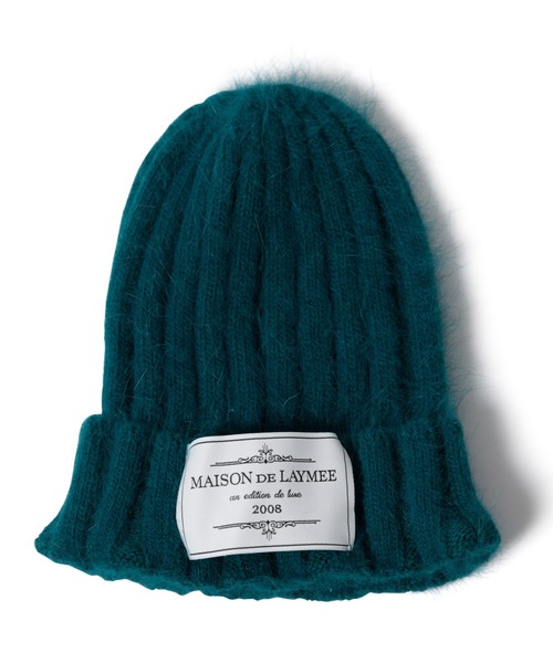 LAYMEE（レイミー）の「Soft beanie / ソフトビーニー（ニットキャップ/ビーニー・レディース・グリーン/アイボリー/グレー/ブラック・FREE）」の14枚目の写真