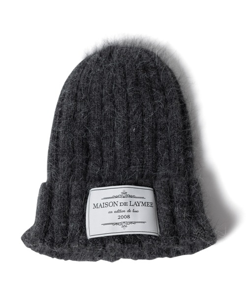 LAYMEE（レイミー）の「Soft beanie / ソフトビーニー（ニットキャップ/ビーニー・レディース・グリーン/アイボリー/グレー/ブラック・FREE）」の17枚目の写真