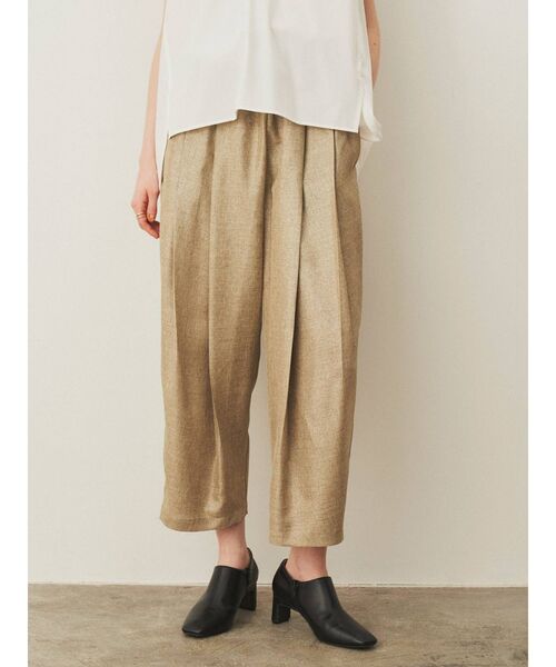 ELENDEEK（エレンディーク）の「イージータックコクーンパンツ（その他パンツ・レディース・ブラック/ブルー/ブラウン/ゴールド・01/02）」の20枚目の写真