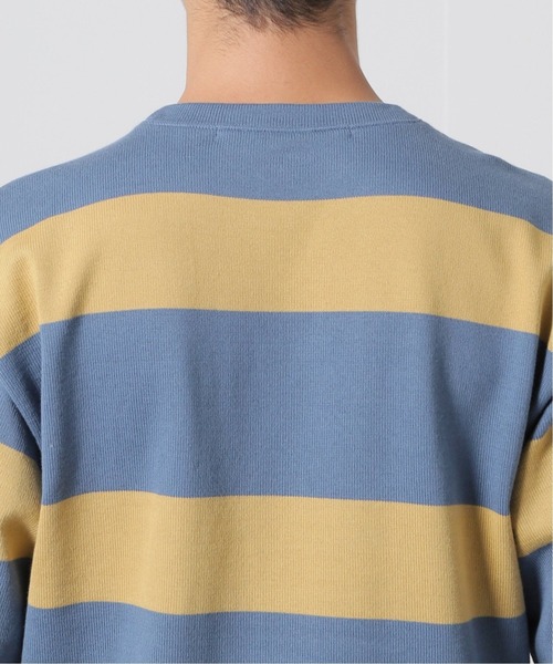 Journal Standard TRISECT（トライセクト）の「【TRISECT 2】RUGBY BORDER Tシャツ（Tシャツ/カットソー・メンズ・ブラック/ブルー/グリーン・MEDIUM/LARGE）」の16枚目の写真