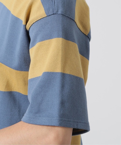 Journal Standard TRISECT（トライセクト）の「【TRISECT 2】RUGBY BORDER Tシャツ（Tシャツ/カットソー・メンズ・ブラック/ブルー/グリーン・MEDIUM/LARGE）」の11枚目の写真