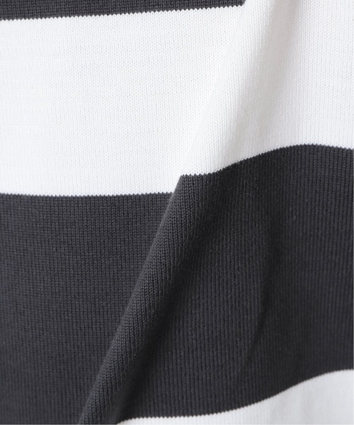 Journal Standard TRISECT（トライセクト）の「【TRISECT 2】RUGBY BORDER Tシャツ（Tシャツ/カットソー・メンズ・ブラック/ブルー/グリーン・MEDIUM/LARGE）」の9枚目の写真