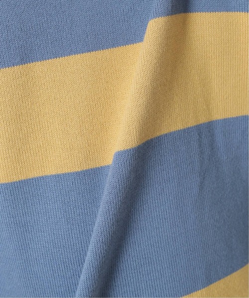 Journal Standard TRISECT（トライセクト）の「【TRISECT 2】RUGBY BORDER Tシャツ（Tシャツ/カットソー・メンズ・ブラック/ブルー/グリーン・MEDIUM/LARGE）」の5枚目の写真