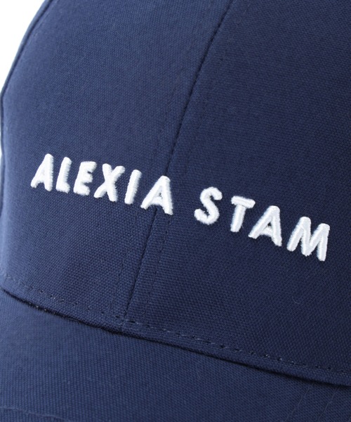 ALEXIA STAM（アリシアスタン）の「Embroidery Center Logo Cap/エンブロイダリーセンターロゴキャップ（キャップ・レディース・ネイビー/イエロー/サンドベージュ・FREE）」の13枚目の写真