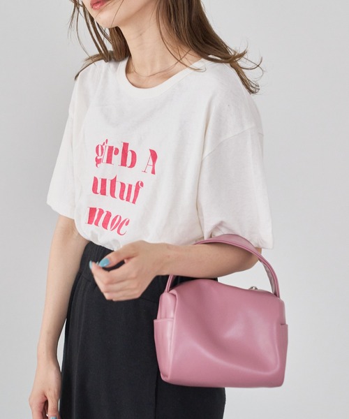 Kastane（カスタネ）の「カラバリロゴTee（Tシャツ/カットソー・レディース・ピンク/ホワイト/オフホワイト/イエロー/ベージュ系その他・XL/M）」の7枚目の写真