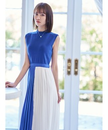 EmiriaWiz エミリアウィズ　ビジューカラープリーツワンピース emiriawiz（エミリアウィズ）の「ビジューカラープリーツ