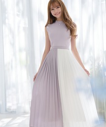 EmiriaWiz エミリアウィズ　ビジューカラープリーツワンピース emiriawiz（エミリアウィズ）の「ビジューカラープリーツ