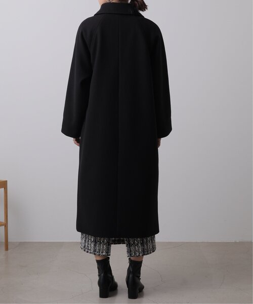 frames RAY CASSIN(フレームスレイカズン)の「ニットモッサステンカラーコート(ステンカラーコート・レディース・ブラック/ブラウン/グリーン/キナリ・FREE)」の11枚目の写真