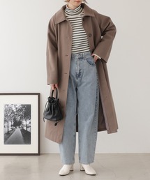 frames RAY CASSIN | ニットモッサステンカラーコート(ステンカラーコート)