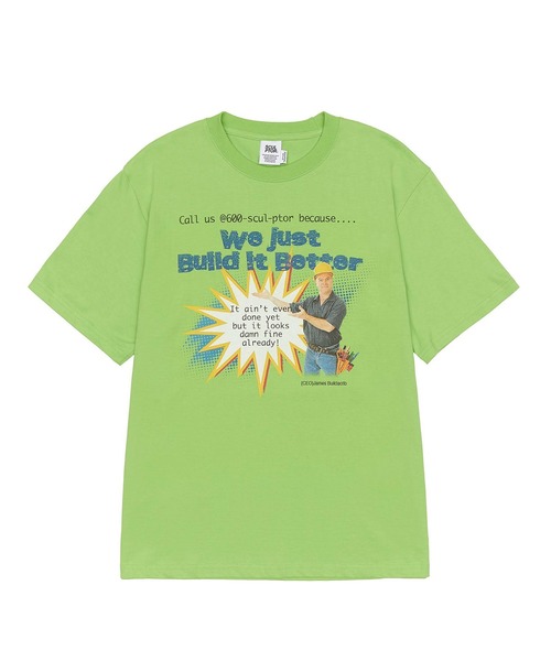 SCULPTOR(スカルプター)の「SCULPTOR / Construction Site Tee(Tシャツ/カットソー・レディース・ホワイト/グレー/ライム・M/L)」の13枚目の写真