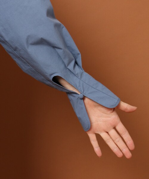 DRESSTERIOR（ドレステリア）の「◆ボリュームスリーブチュニック（チュニック・レディース・ブラック/ブルー/ホワイト系・38/36）」の10枚目の写真