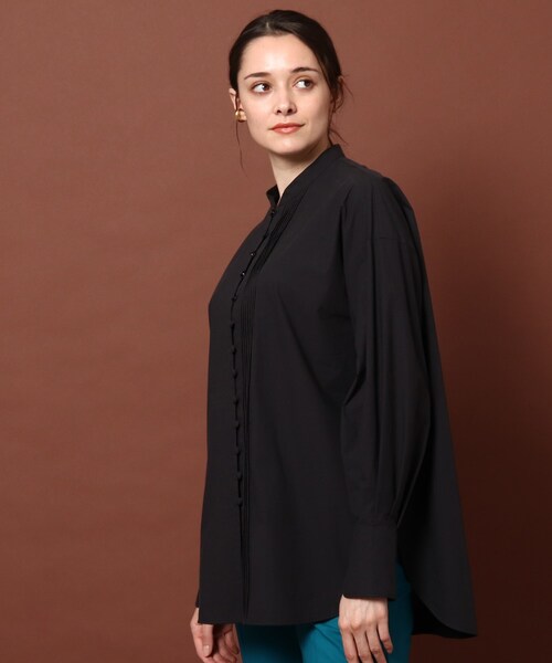 DRESSTERIOR（ドレステリア）の「◆ボリュームスリーブチュニック（チュニック・レディース・ブラック/ブルー/ホワイト系・38/36）」の18枚目の写真