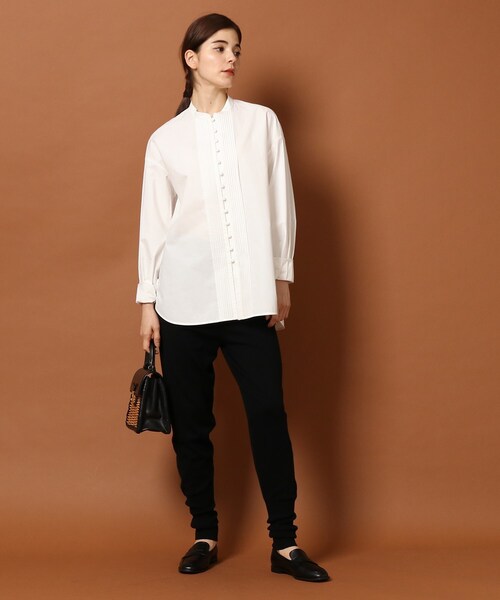 DRESSTERIOR（ドレステリア）の「◆ボリュームスリーブチュニック（チュニック・レディース・ブラック/ブルー/ホワイト系・38/36）」の6枚目の写真