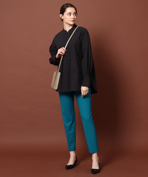 DRESSTERIOR（ドレステリア）の「◆ボリュームスリーブチュニック（チュニック・レディース・ブラック/ブルー/ホワイト系・38/36）」の21枚目の写真