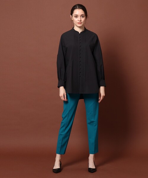 DRESSTERIOR（ドレステリア）の「◆ボリュームスリーブチュニック（チュニック・レディース・ブラック/ブルー/ホワイト系・38/36）」の12枚目の写真