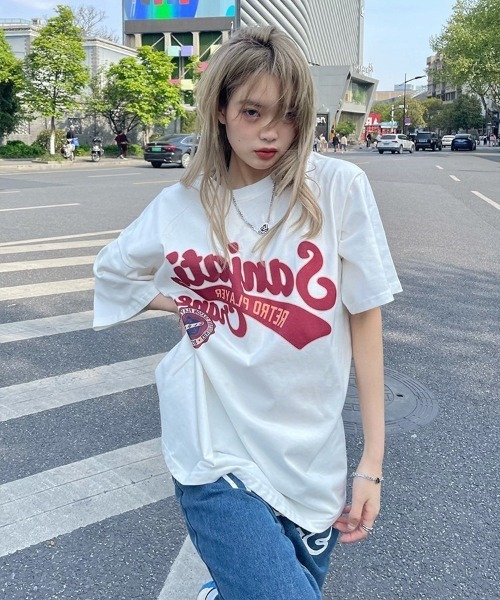 セール 韓国 ファッション ストリート ブランド Sanjati Tee メンズ レディース ユニセックス Tシャツ カットソー Status ステイタス のファッション通販 Zozotown