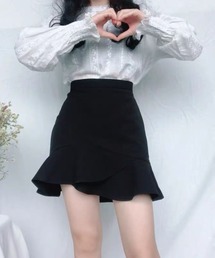 Auntie Rosa | ヘムフリルミニスカート(スカート)