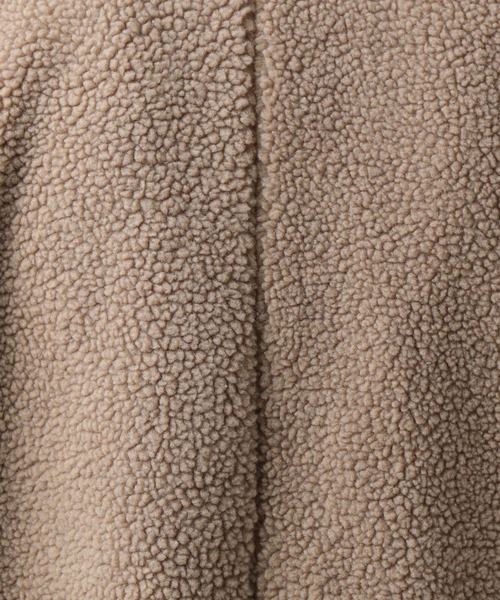 BAYFLOW（ベイフロー）の「ボアコート（チェスターコート・メンズ・モカ/チャコール・MEDIUM/LARGE）」の6枚目の写真