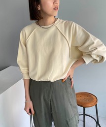 CAPRICIEUX LE'MAGE | 【AgAwd/アガウド】カットオフスエット(スウェット)