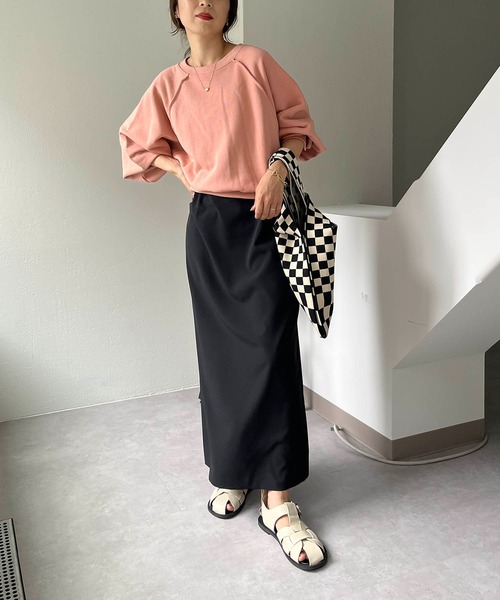 CAPRICIEUX LE'MAGE(カプリシューレマージュ)の「【AgAwd/アガウド】カットオフスエット(スウェット・レディース・ホワイト/ピンク/イエロー・FREE)」の12枚目の写真