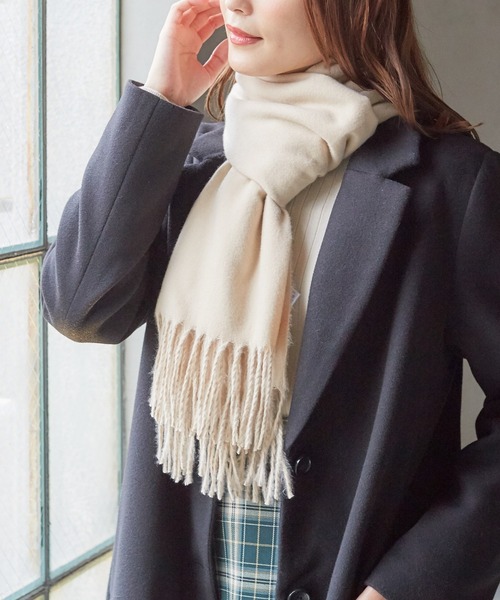 Honeys（ハニーズ）の「なめらか無地ストール（ストール/ショール