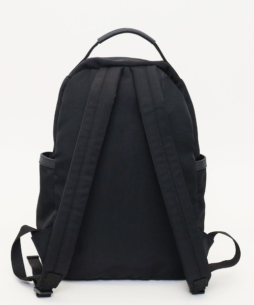 COOCO（クーコ）の「フェイクレザーコンビリュック／Ａ４対応（バックパック/リュック・レディース・ブラック/ベージュ/グレー/キャメル・9）」の7枚目の写真