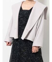 MERCURYDUO | ウールセーラーカラーコクーンコート(その他アウター)