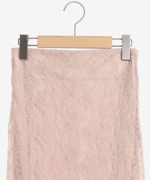 MAJESTIC LEGON（マジェスティックレゴン）の「繊細レーススカート（スカート・レディース・ピンクベージュ/アイボリー/ブルー/ブラウン・MEDIUM）」の16枚目の写真