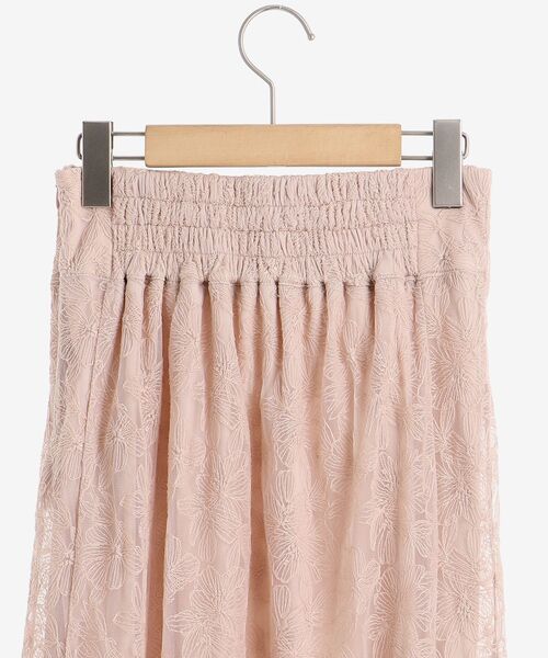 MAJESTIC LEGON（マジェスティックレゴン）の「繊細レーススカート（スカート・レディース・ピンクベージュ/アイボリー/ブルー/ブラウン・MEDIUM）」の15枚目の写真