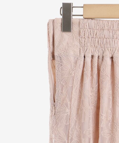 MAJESTIC LEGON（マジェスティックレゴン）の「繊細レーススカート（スカート・レディース・ピンクベージュ/アイボリー/ブルー/ブラウン・MEDIUM）」の13枚目の写真