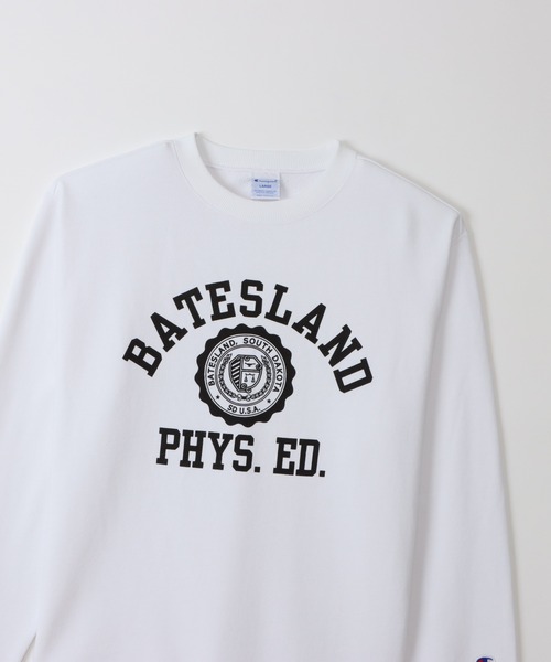 Champion(チャンピオン)の「【Champion/チャンピオン】メンズ ベーシック クルーネックスウェットシャツ(スウェット・メンズ・マルーン/ホワイト/ネイビー/グレー/ブラック・X-LARGE/SMALL/MEDIUM/LARGE)」の13枚目の写真