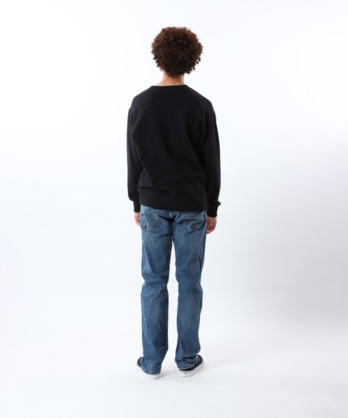 Champion(チャンピオン)の「【Champion/チャンピオン】メンズ ベーシック クルーネックスウェットシャツ(スウェット・メンズ・マルーン/ホワイト/ネイビー/グレー/ブラック・X-LARGE/SMALL/MEDIUM/LARGE)」の19枚目の写真