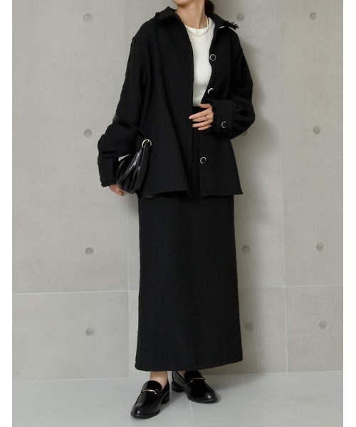 Re:EDIT（リエディ）の「[2024SS COLLECTION][大きいサイズ有]アーモンドトゥビットローファー（ローファー・レディース・グリーン/ブラック/ブラウン/アイボリー/シルバー/ブラック系その他/ブラウン系その他/ホワイト系その他・SMALL/MEDIUM/X-LARGE/XX-LARGE/LARGE）」の12枚目の写真