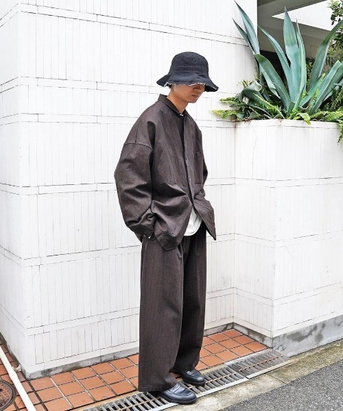 yoko sakamoto（ヨーコサカモト）の「【YOKO SAKAMOTO】 WORK JACKET（その他アウター・メンズ・ブラック/ブラウン・LARGE）」の11枚目の写真