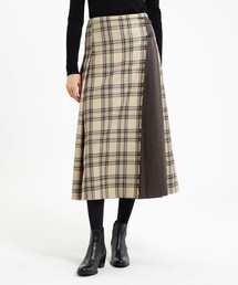 サキソニーチェックキルトスカート