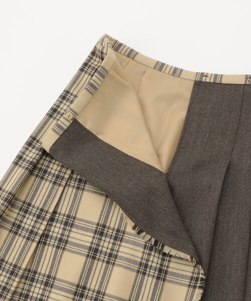 MACKINTOSH PHILOSOPHY(マッキントッシュ フィロソフィー)の「サキソニーチェックキルトスカート(スカート・レディース・イエロー/ブルー系その他7・38/36)」の13枚目の写真