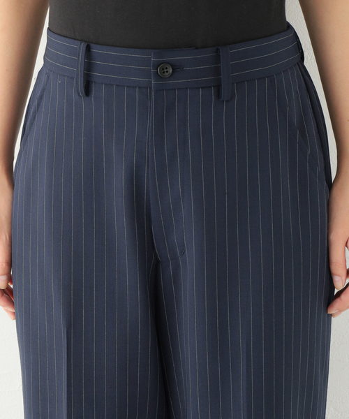 JOURNAL STANDARD（ジャーナルスタンダード）の「TWストライプストレートパンツ（その他パンツ・レディース・ネイビー/グレー・38/36）」の10枚目の写真