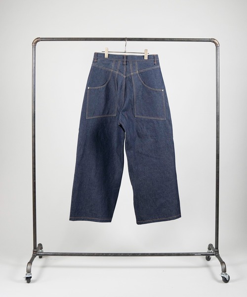 Iroquois(イロコイ)の「14oz VINTAGE DENIM WIDE PT(デニムパンツ・メンズ・インディゴブルー/ブラック・1/2/3)」の22枚目の写真