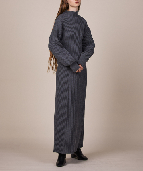 ReNorm（リノーム）の「【SET UP対応】リブニットスカート（スカート・レディース・チャコール/ネイビー・S/M）」の21枚目の写真