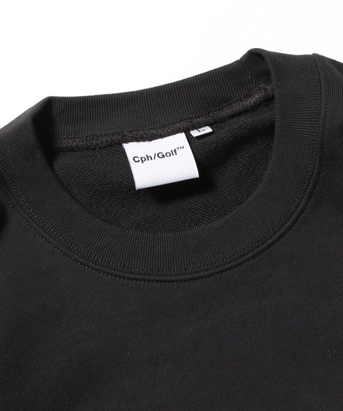 Captains Helm Golf（キャプテンズヘルムゴルフ）の「別注：CAPTAINS HELM GOLF/キャプテンズヘルムゴルフ×EVEN/イーヴン #PLAY EVEN CREW SWEAT（スウェット・メンズ・ホワイト/ブラック・M/L/XL）」の7枚目の写真