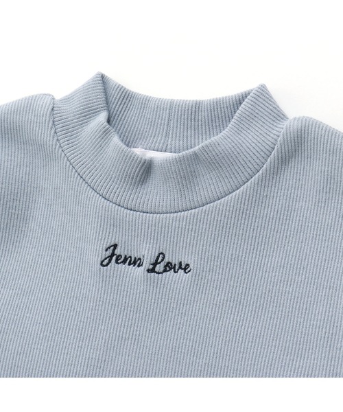 JENNI love（ジェニィラブ）の「起毛チェックビスチェ＆ロンTセット（Tシャツ/カットソー・キッズ・ベージュ/ブラウン/ブラック・130cm/140cm/150cm/160cm）」の14枚目の写真