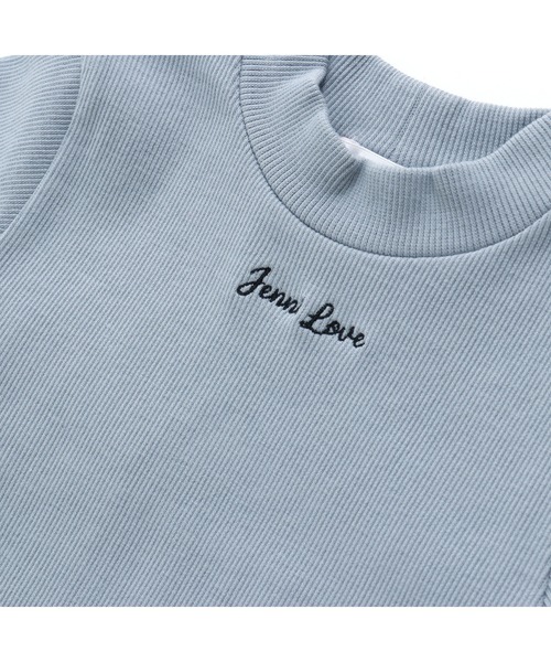 JENNI love（ジェニィラブ）の「起毛チェックビスチェ＆ロンTセット（Tシャツ/カットソー・キッズ・ベージュ/ブラウン/ブラック・130cm/140cm/150cm/160cm）」の15枚目の写真