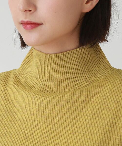 THE SHOP TK (ザ ショップ ティーケー )の「◆【洗える/2点セット/ウール混】レイヤードニットワンピース(ワンピース・レディース・グレー/イエロー/ブラック・12)」の10枚目の写真