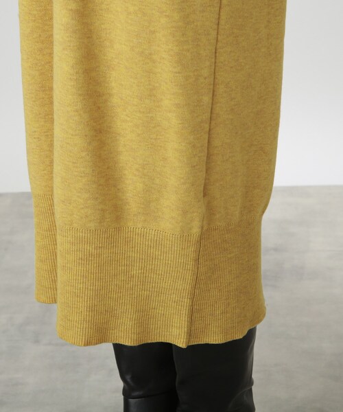 THE SHOP TK (ザ ショップ ティーケー )の「◆【洗える/2点セット/ウール混】レイヤードニットワンピース(ワンピース・レディース・グレー/イエロー/ブラック・12)」の15枚目の写真