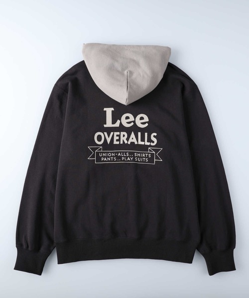 Lee(リー)の「【Lee】バイカラーパーカー(パーカー・メンズ・ブラック・M/XL/L)」の17枚目の写真