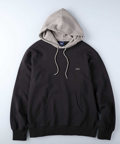 Lee(リー)の「【Lee】バイカラーパーカー(パーカー・メンズ・ブラック・M/XL/L)」の18枚目の写真