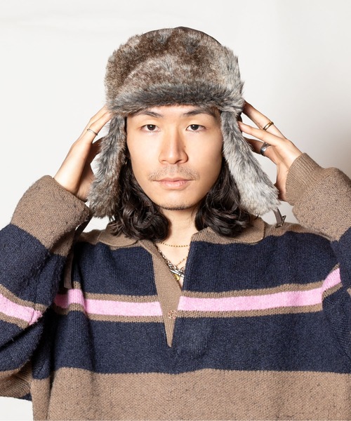CA4LA(カシラ)の「STREET FLIGHT NT 4(キャップ・メンズ・ブラウン/ブラック・ONESIZE)」の7枚目の写真